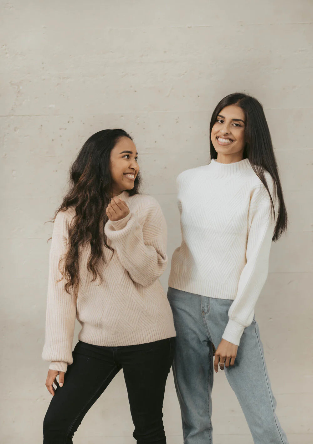 You Are Fearless- Caramel Knit Sweater