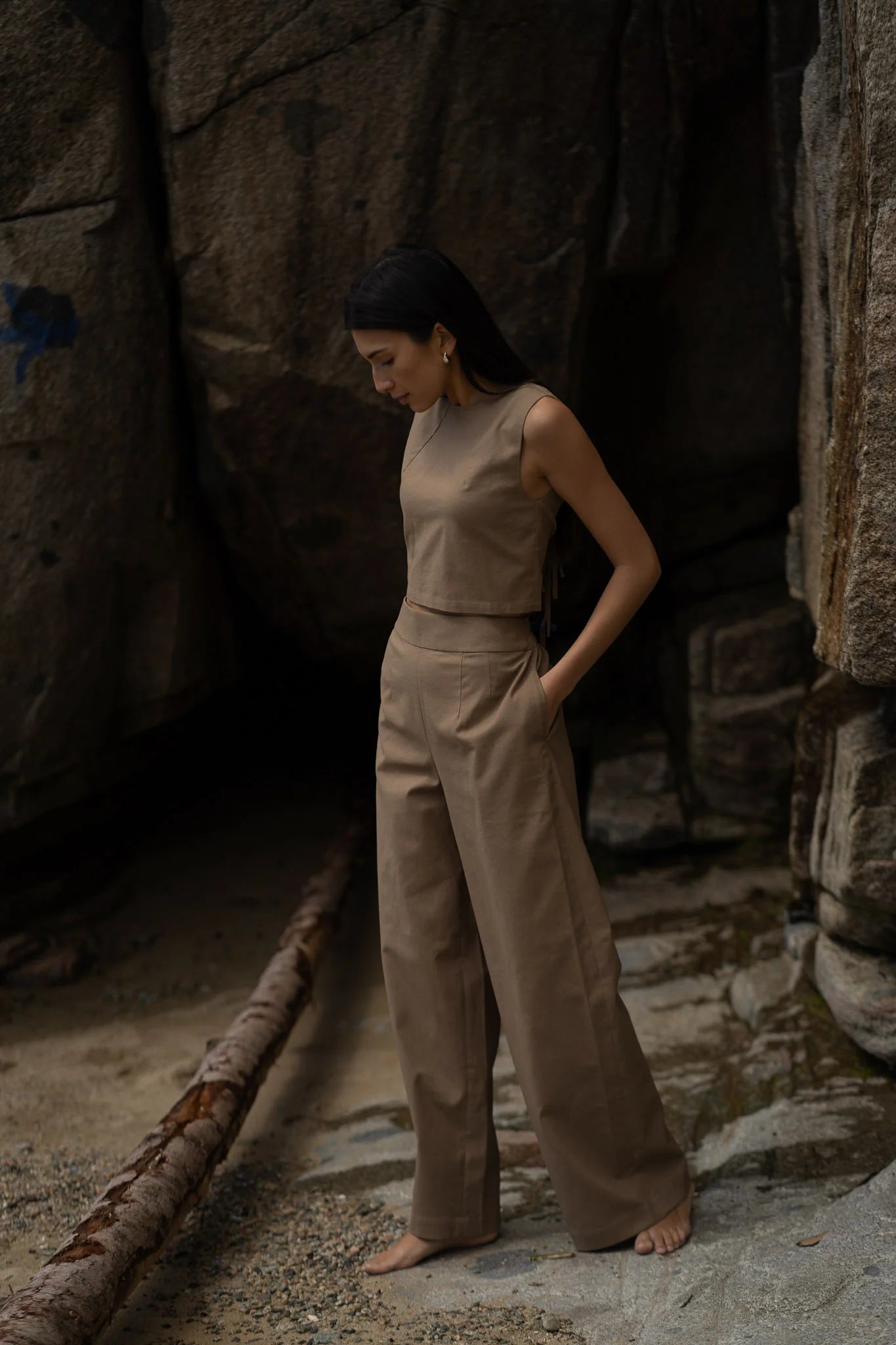 Dylan Pant- White Birch