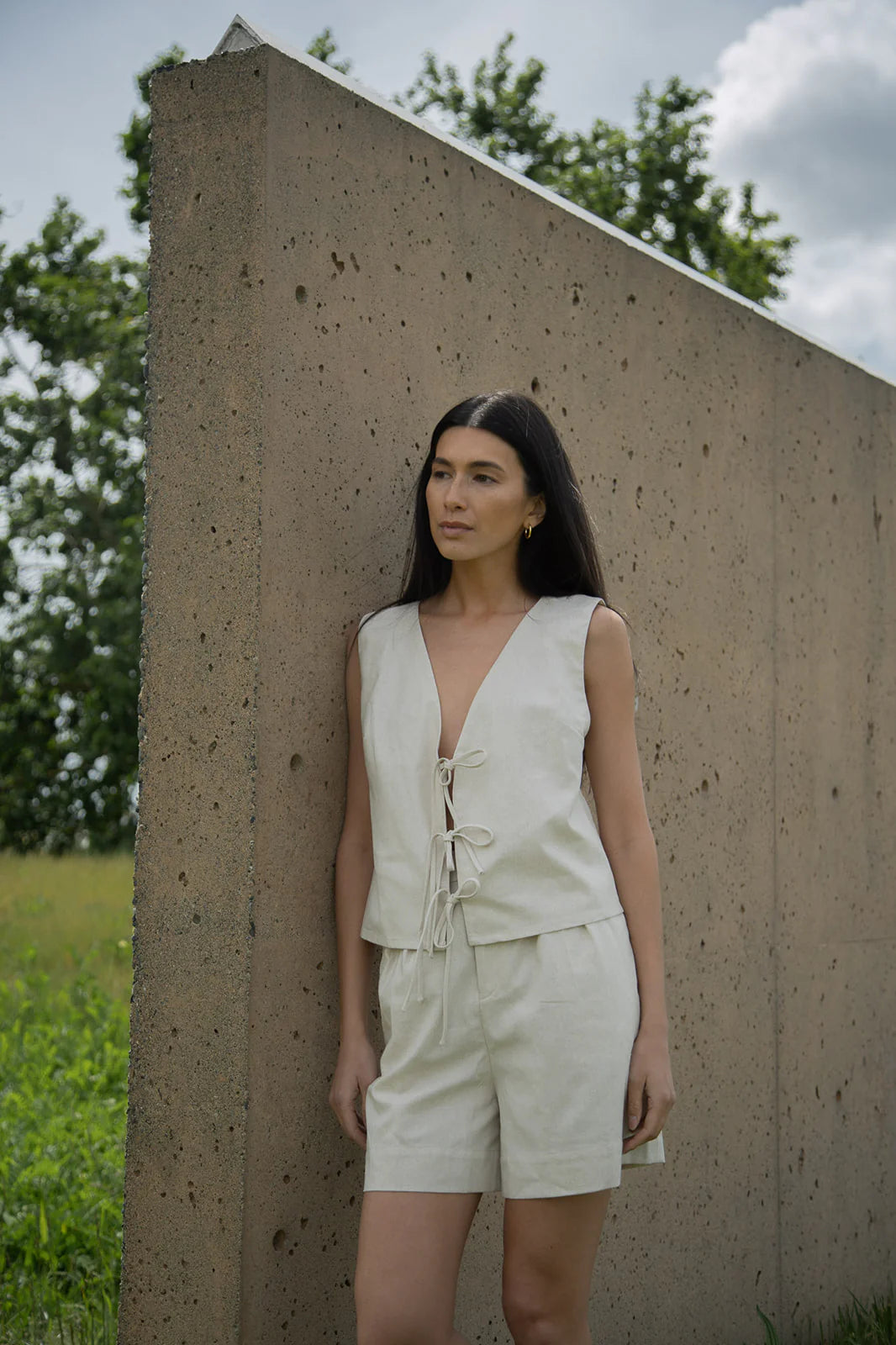 Reversible Kate Tank - Birch