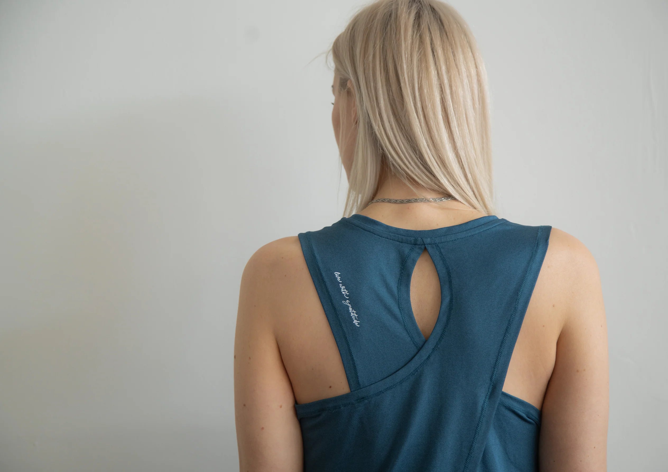 Live with Gratitude- Cross Tank