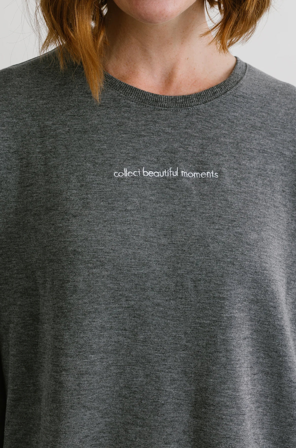 Sweet Sunday Sweater- Stone Grey