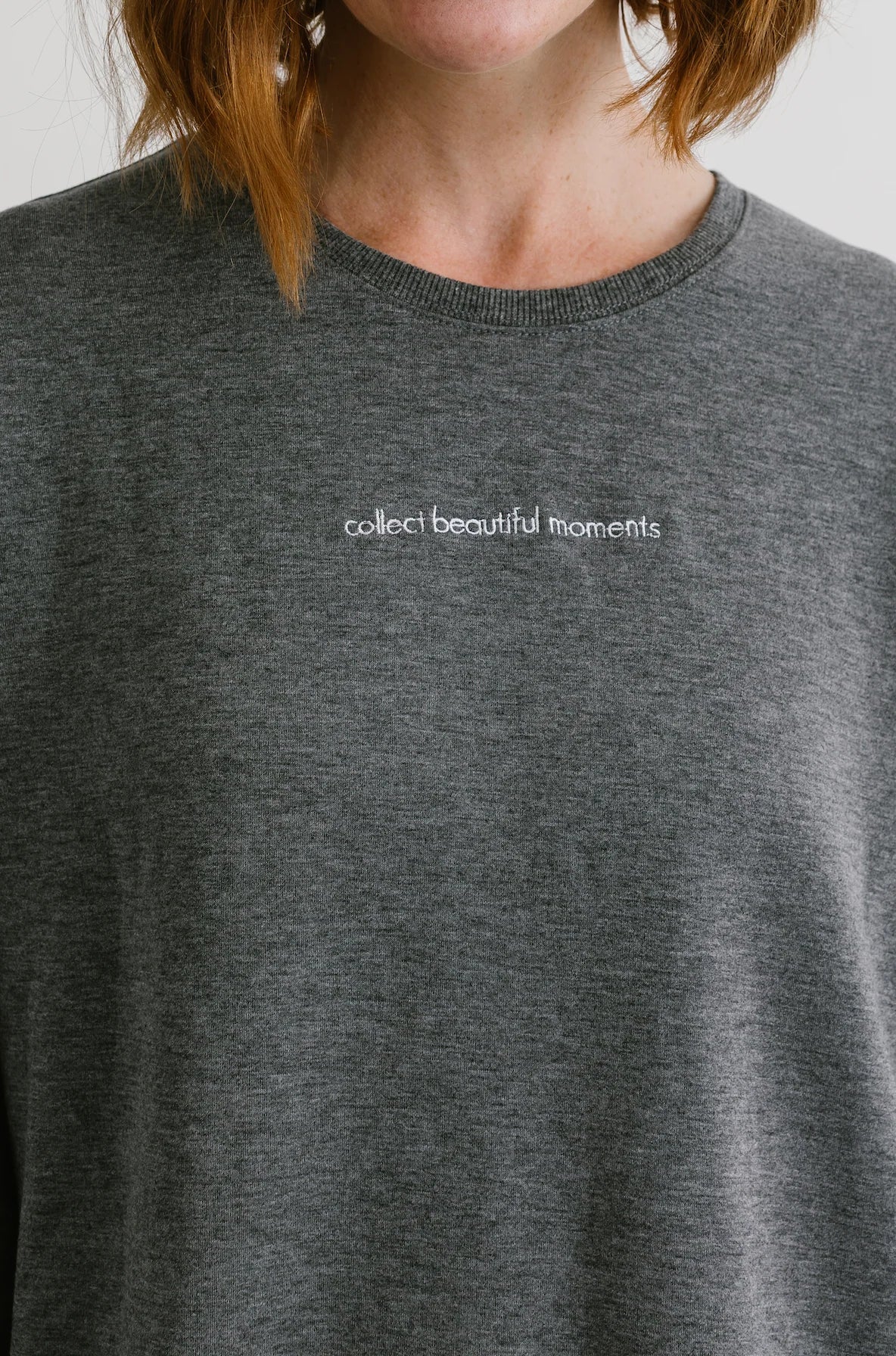 Sweet Sunday Sweater- Stone Grey