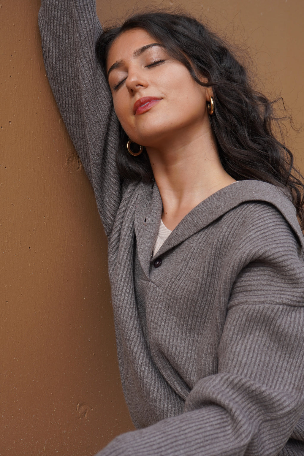 Golden Coast Sweater- Rich Earth