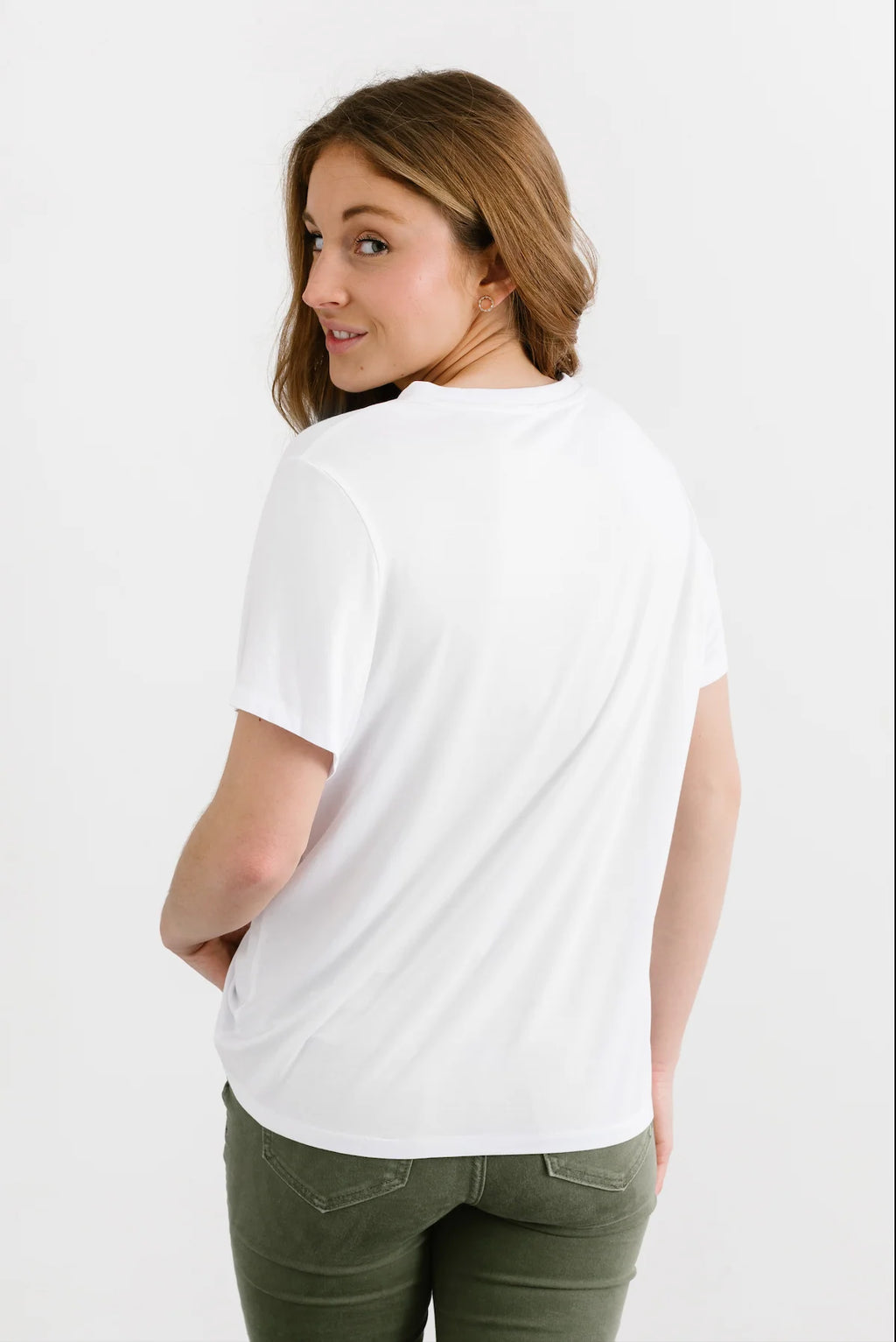 Follow Your Why Box Tee- White