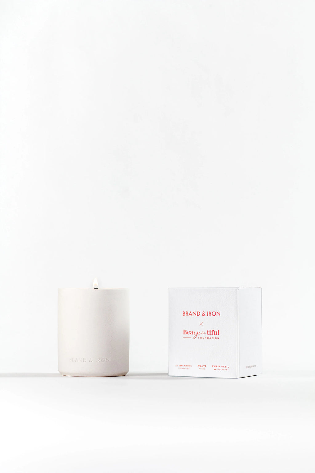 Brand & Iron x The BeaYOUtiful Foundation Candle Collaboration