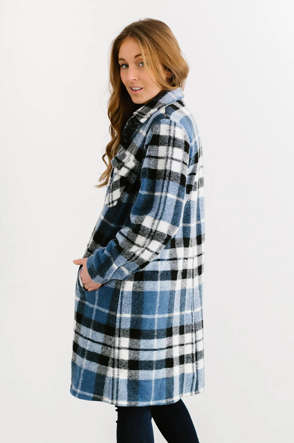 Club Confidence Coat- Glacier Blue