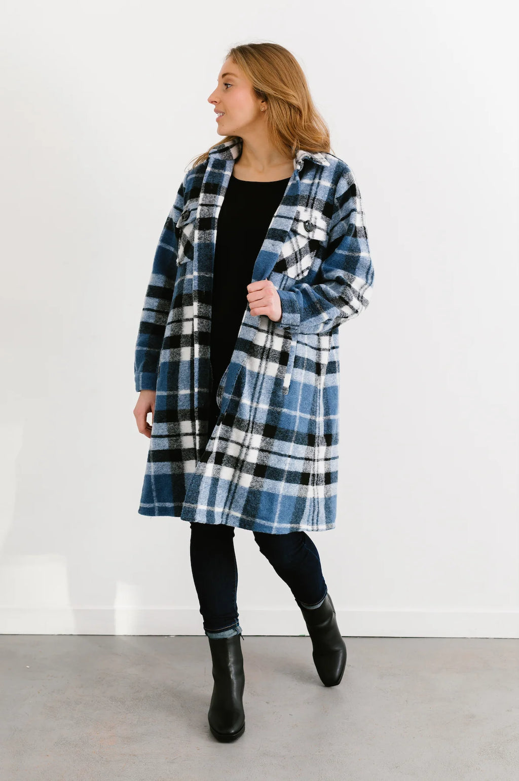 Club Confidence Coat- Glacier Blue