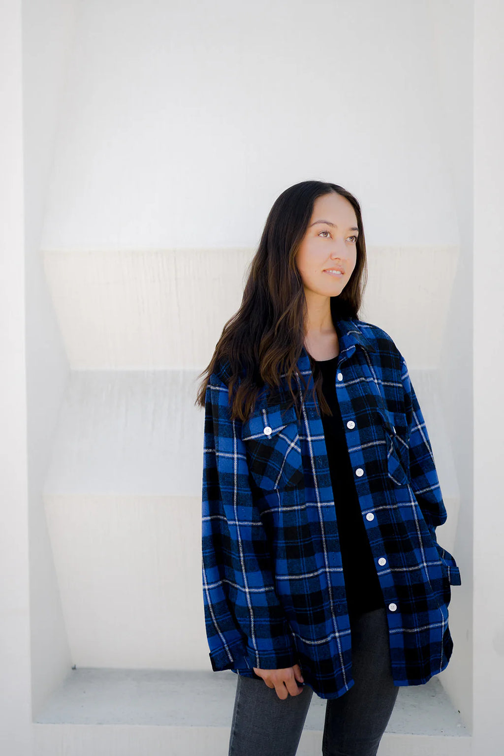 Blue Horizon Shacket