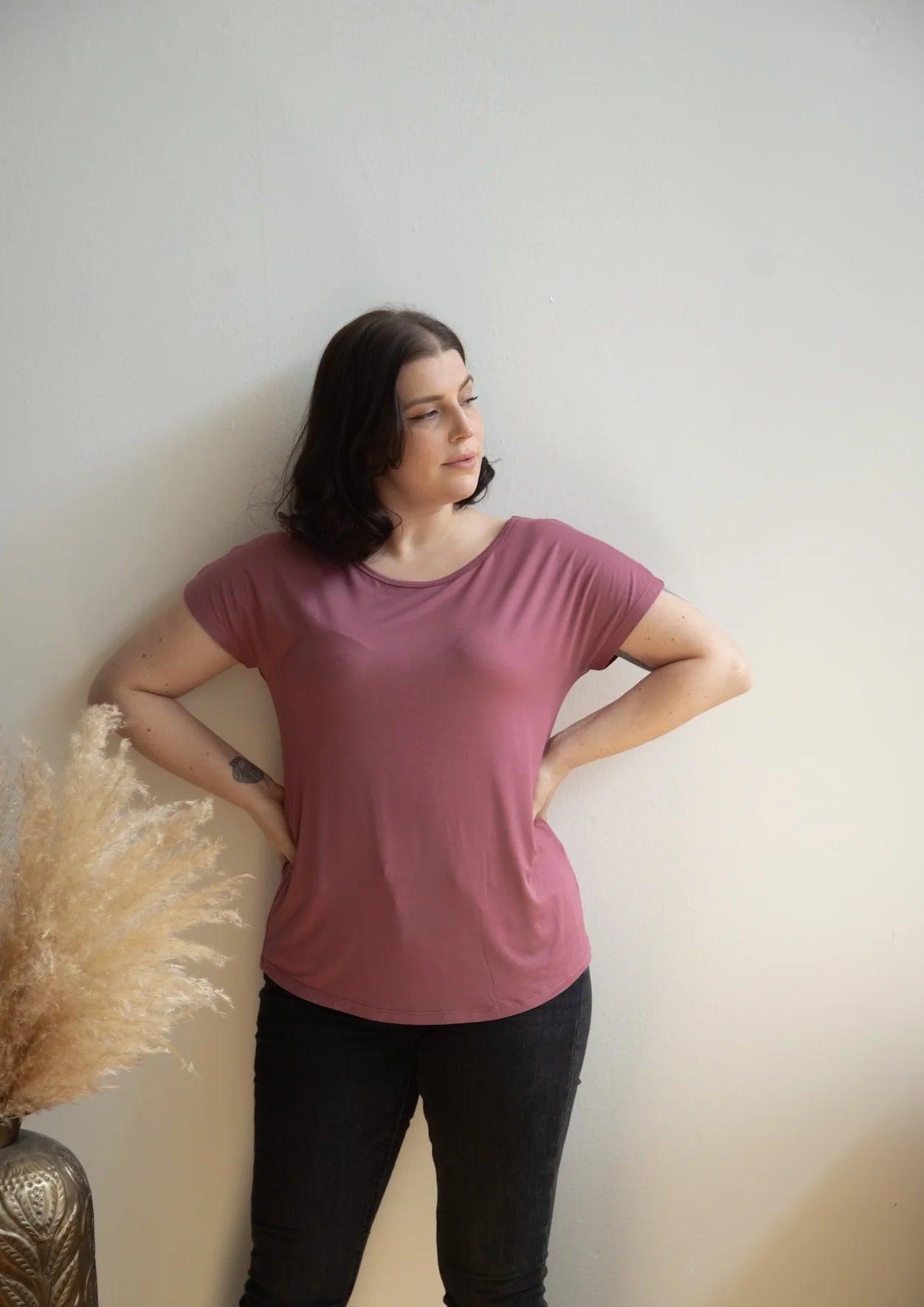 Follow your dreams, with the wind as your guide and soul as your compass- Scoop Neck Tee