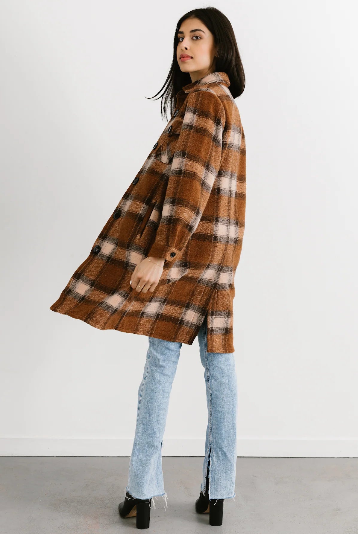 Club Confidence Coat- Mocha