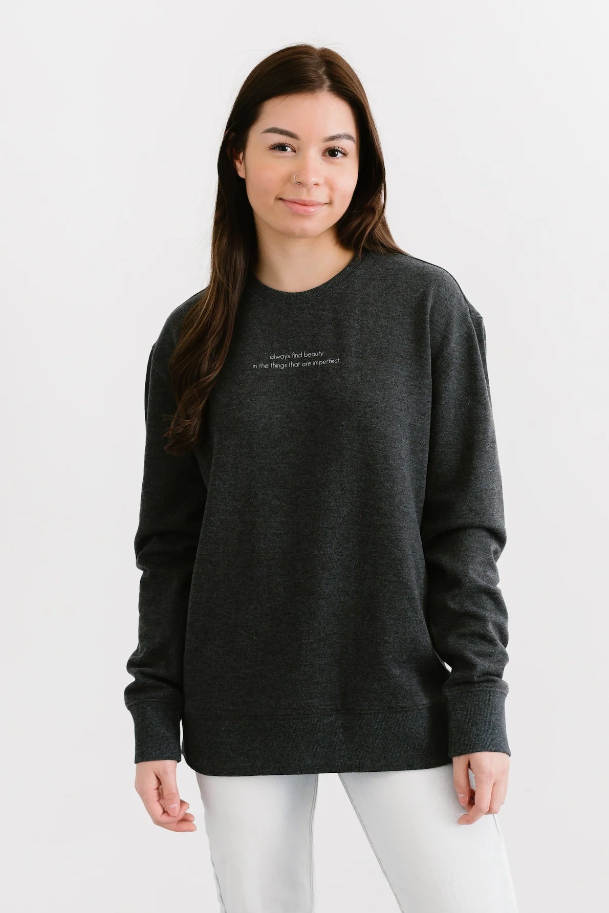 Sweet Sunday Sweater- Charcoal
