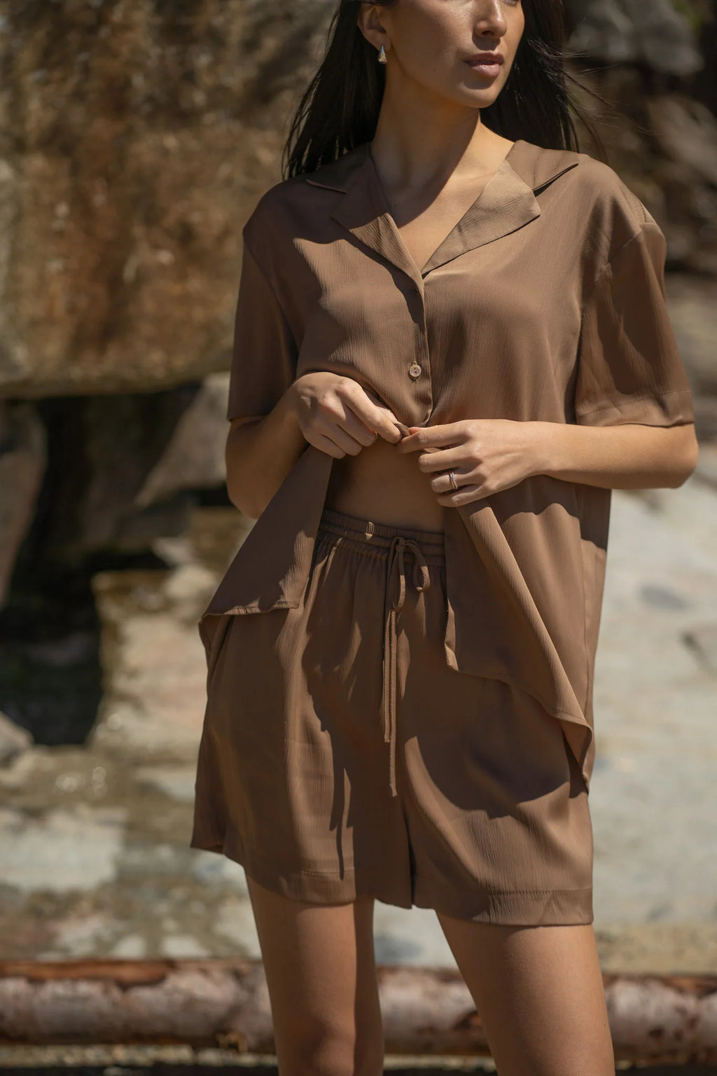 Shawna Set- Chocolate