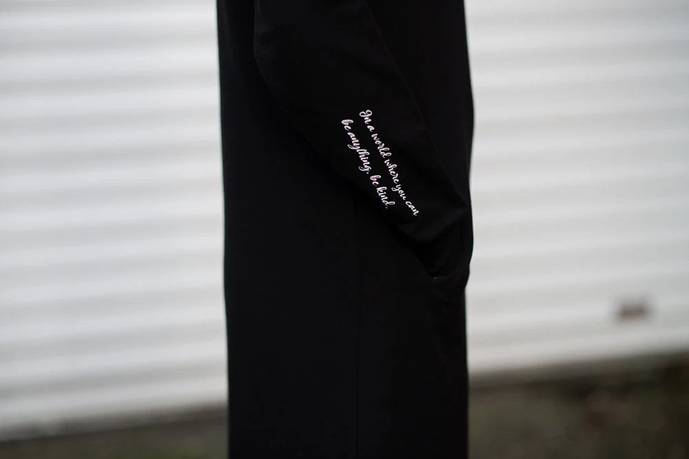 In a World Where You Can be Anything, be Kind Sweater Dress