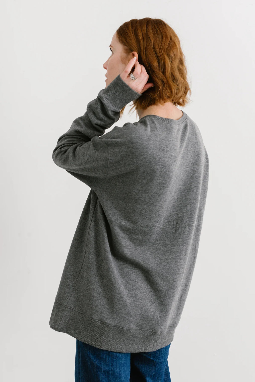 Sweet Sunday Sweater- Stone Grey