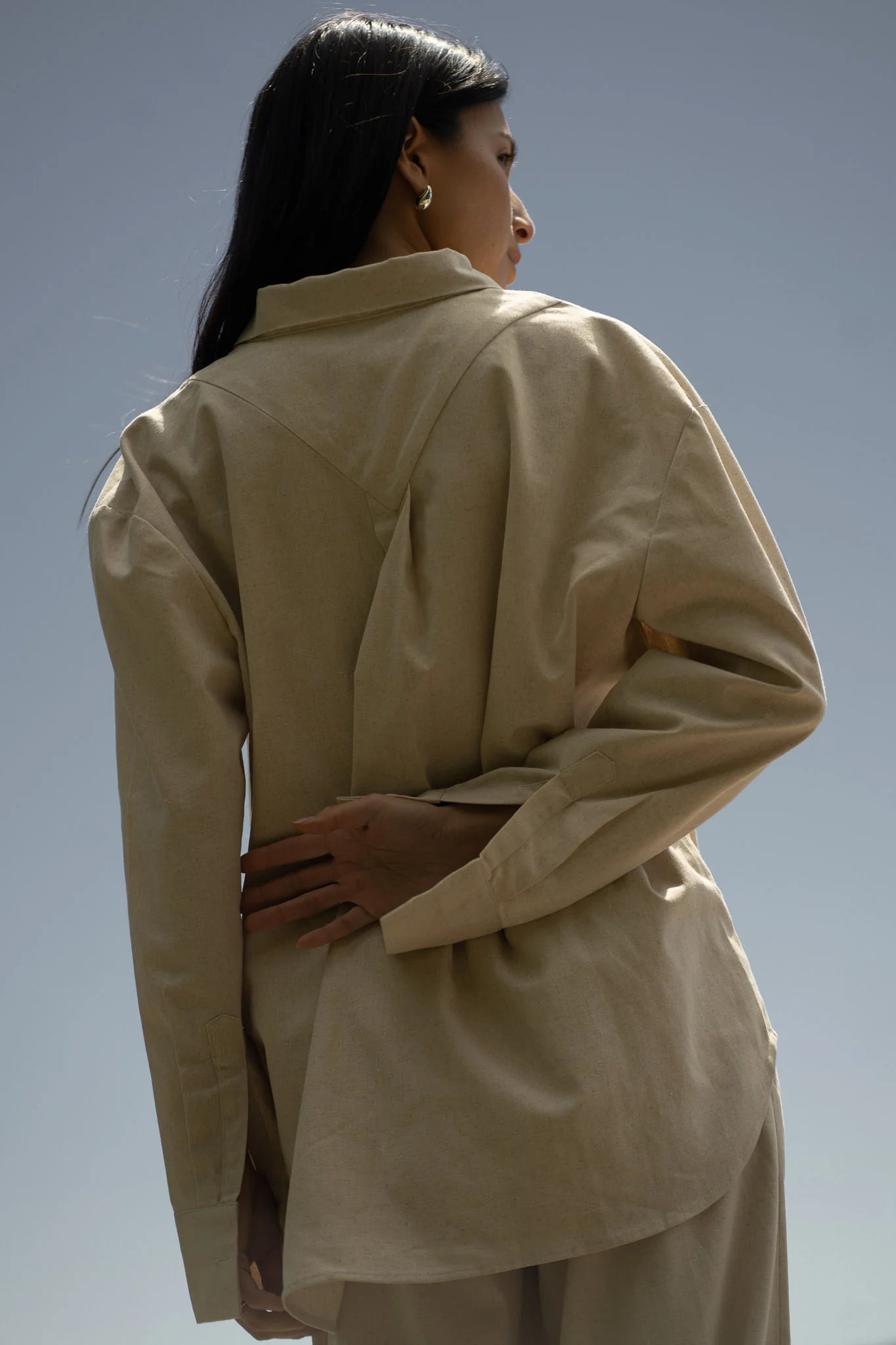 Jane Button Up- White Birch