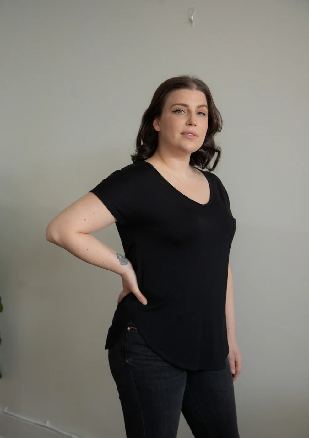 Let Your Beauty Shine From Within- Pocket Quote Tee