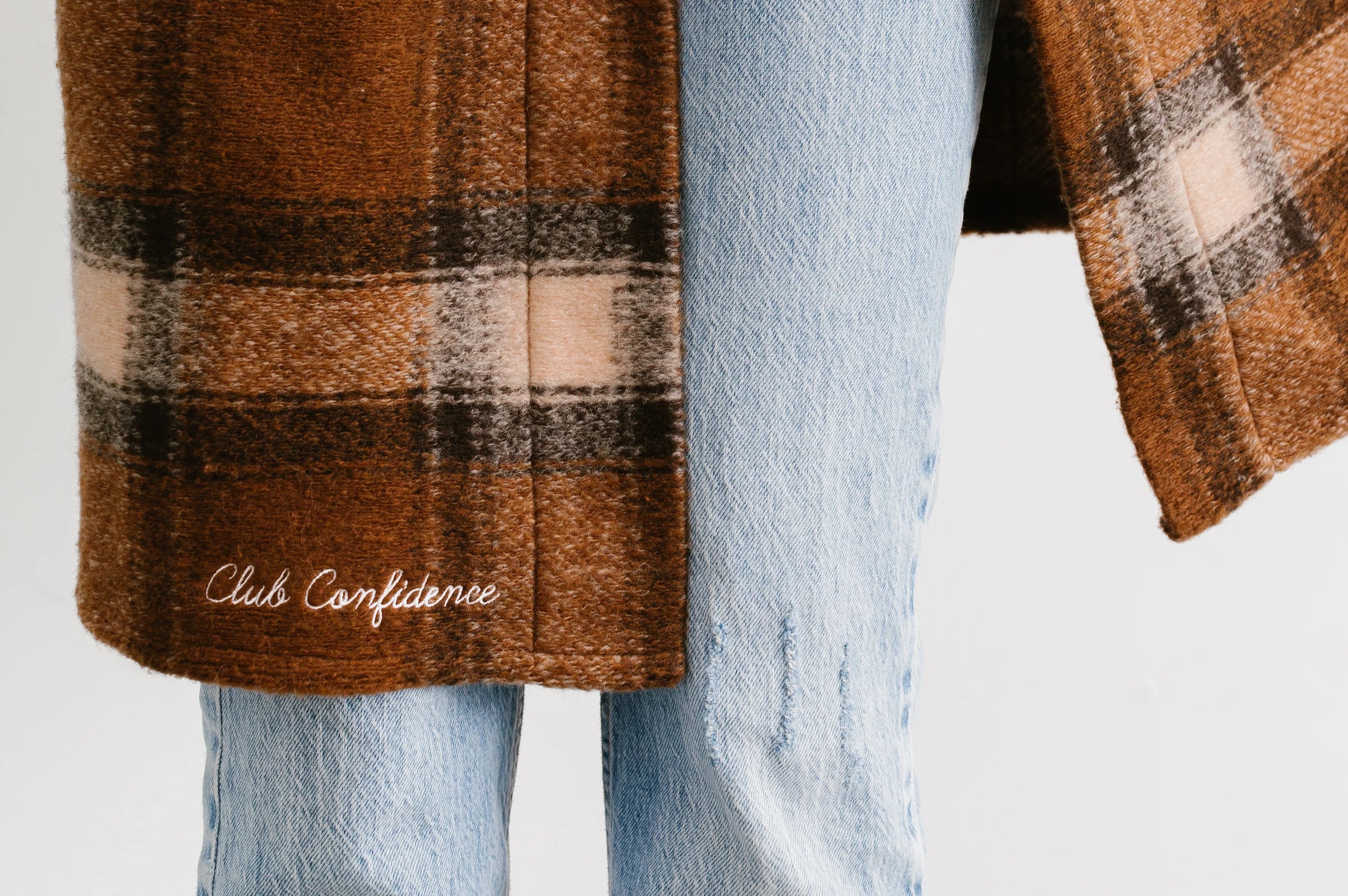 Club Confidence Coat- Mocha