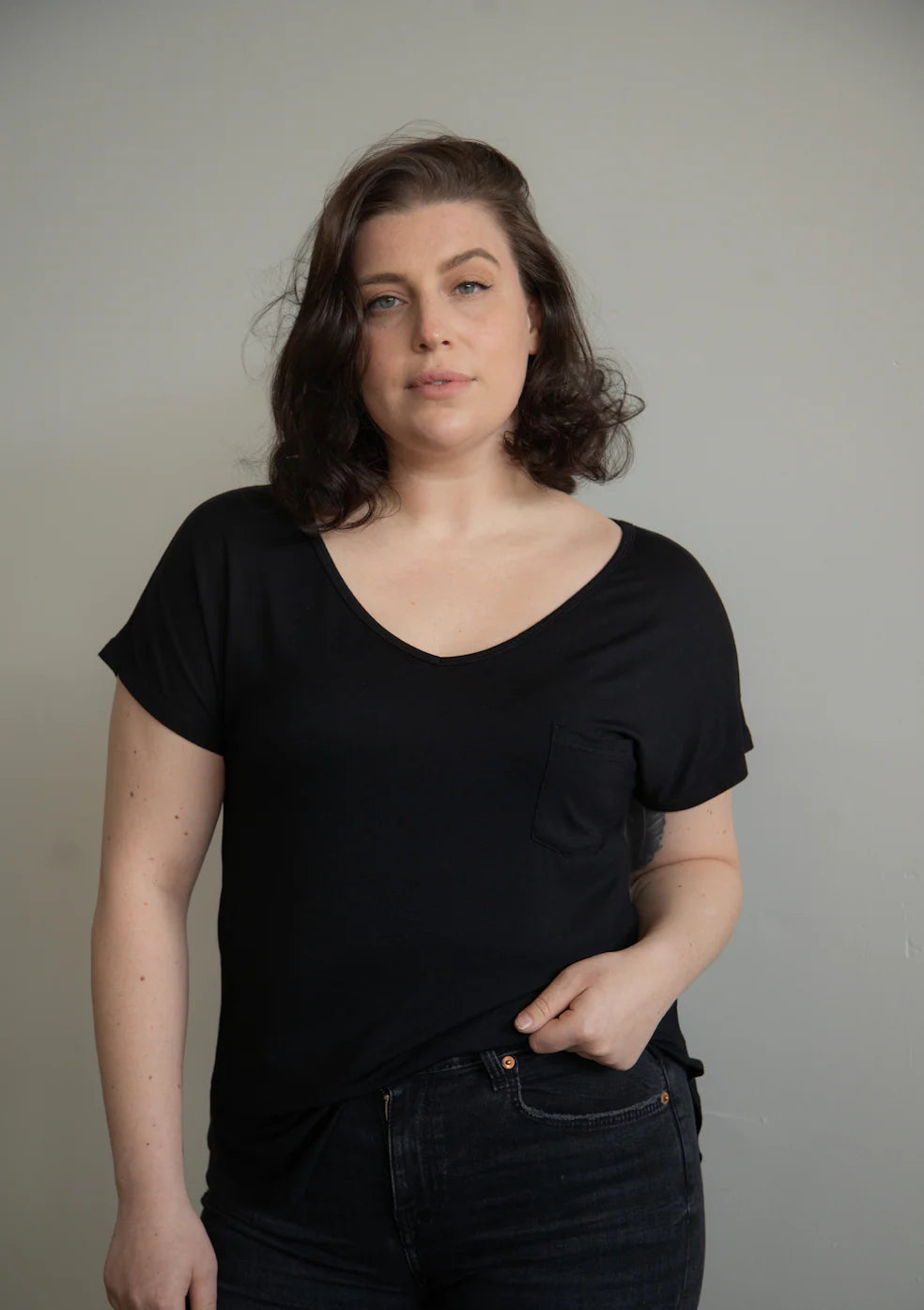 Let Your Beauty Shine From Within- Pocket Quote Tee