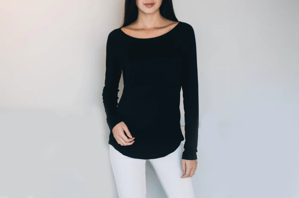 Let's be Brave and Kind, and Love More Than Less- Black Long Sleeve