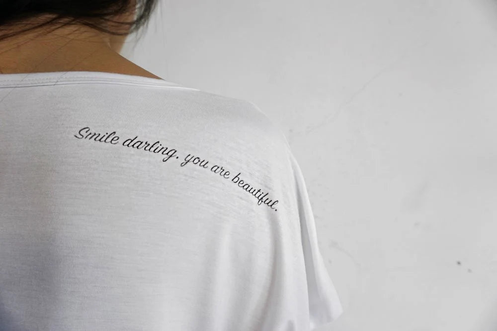 Smile darling, you are beautiful