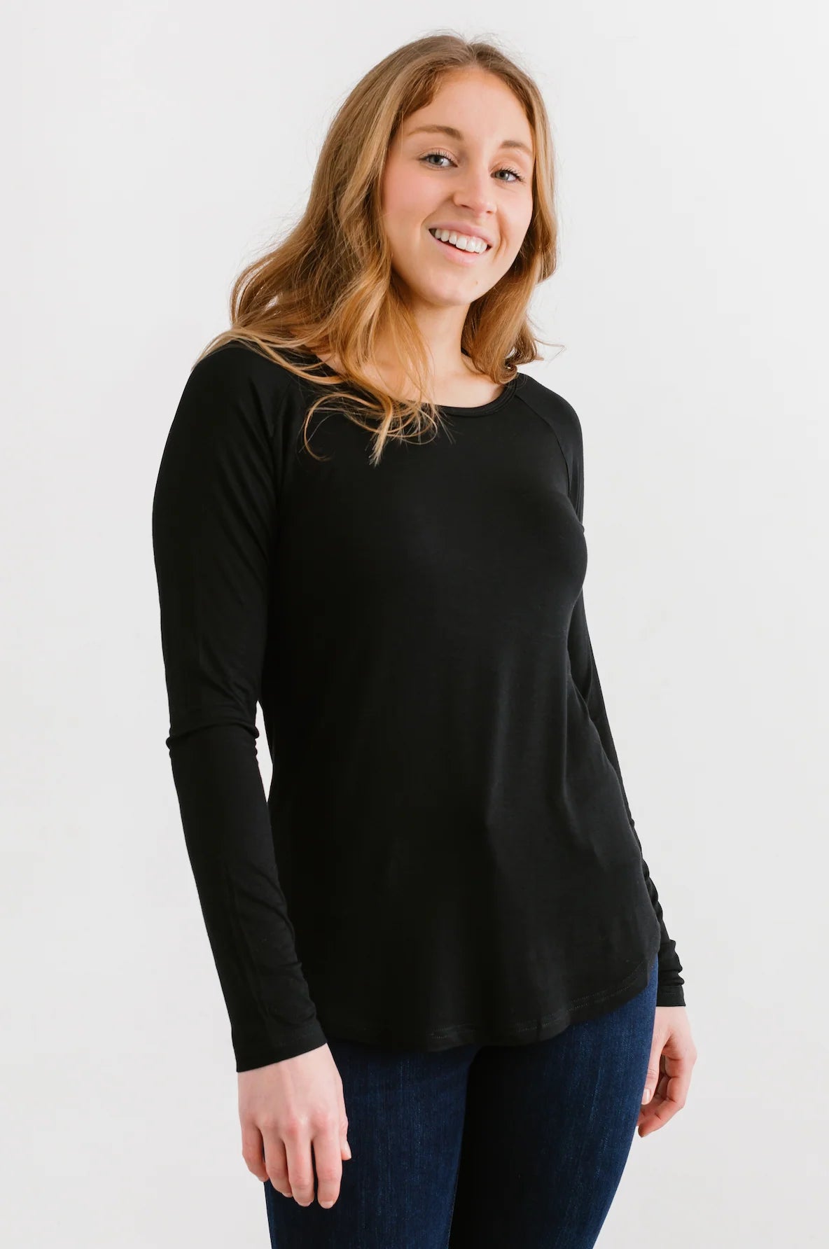Find the Joy- Long Sleeve Black Shirt