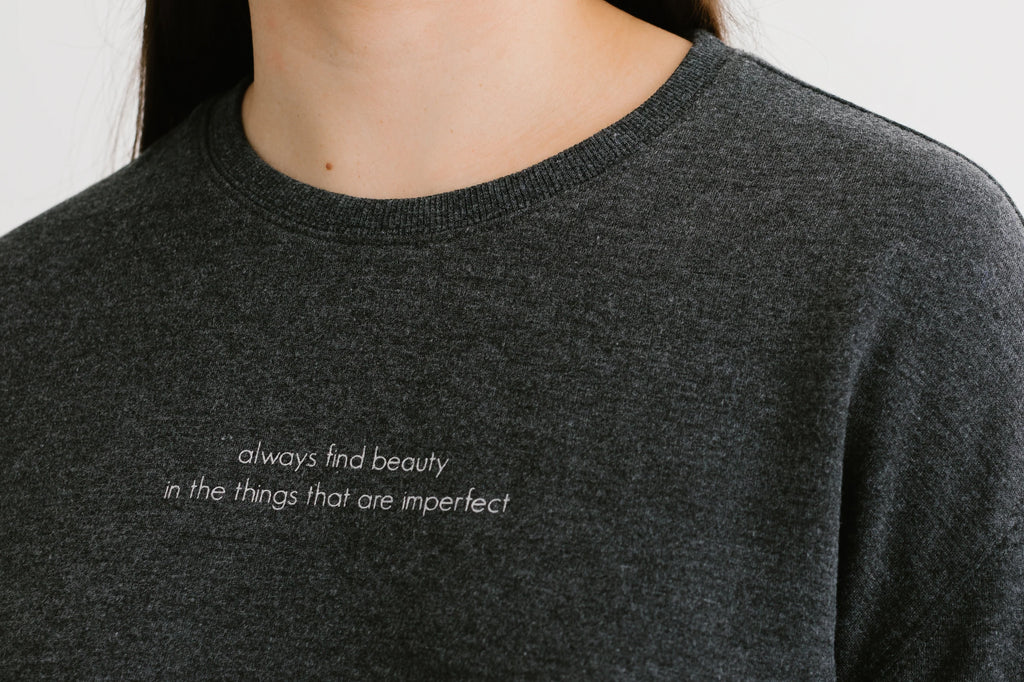 Sweet Sunday Sweater- Charcoal