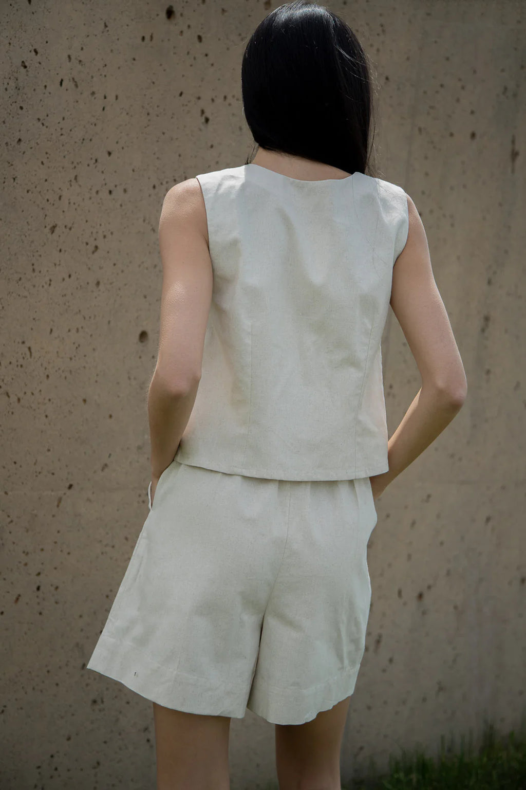 Reversible Kate Tank - Birch