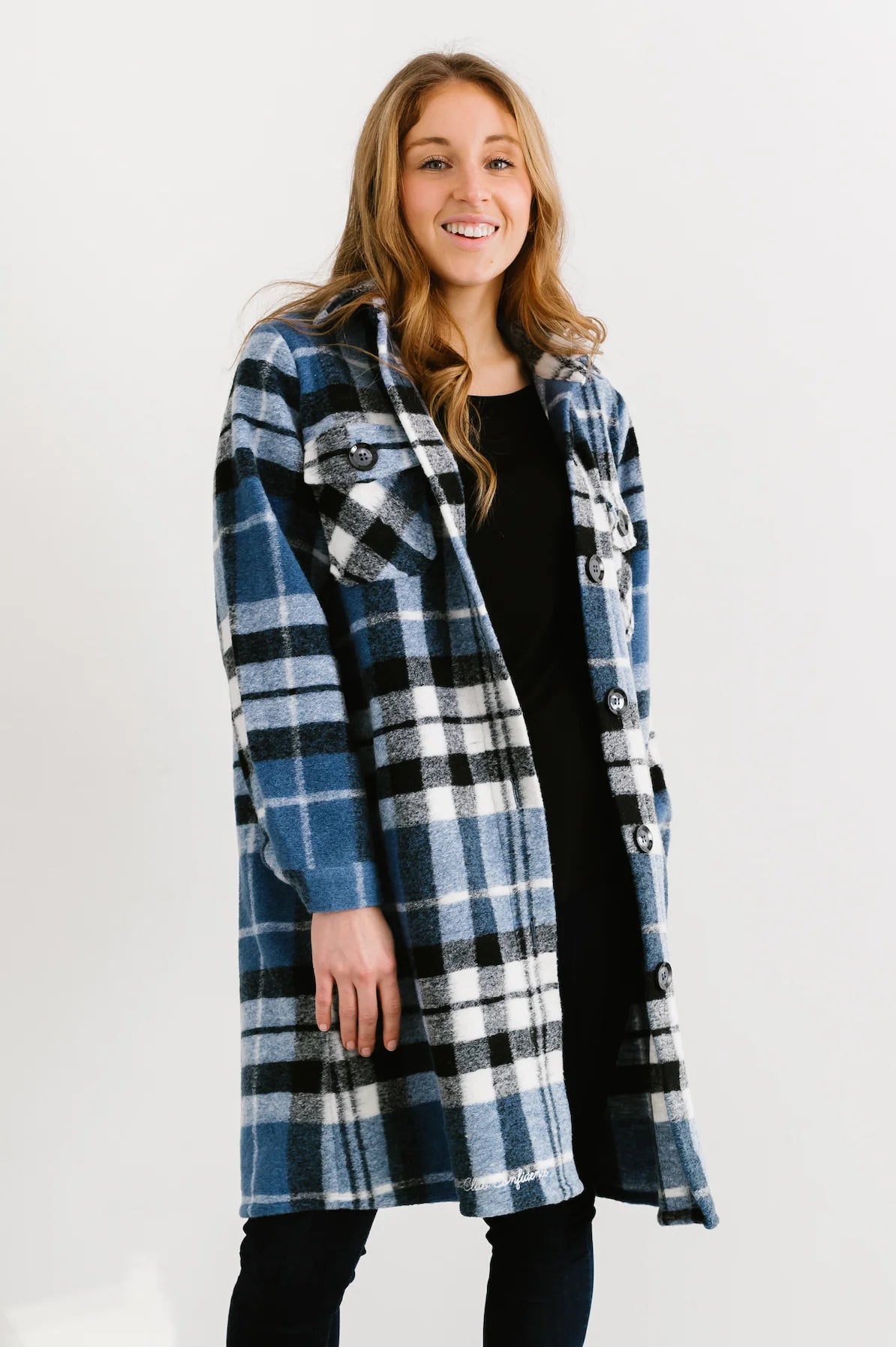 Club Confidence Coat- Glacier Blue